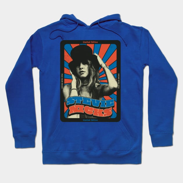 StevieNicks Sweet - VINTAGE RETRO STYLE - POPART Hoodie by BibirNDower77